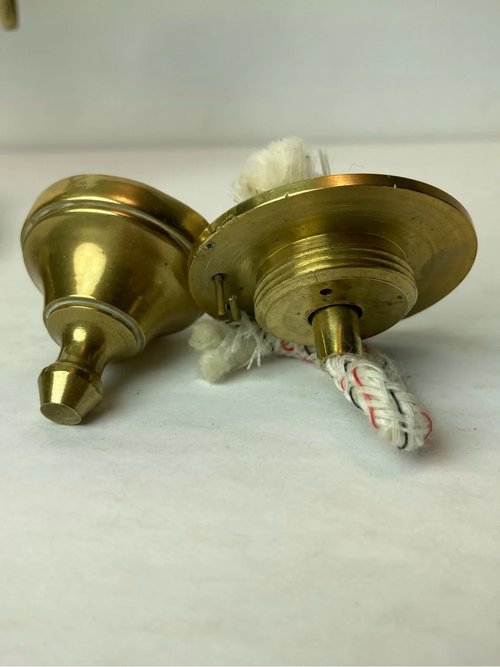 Antique Vintage Brass Whale Oil Lamp Lantern